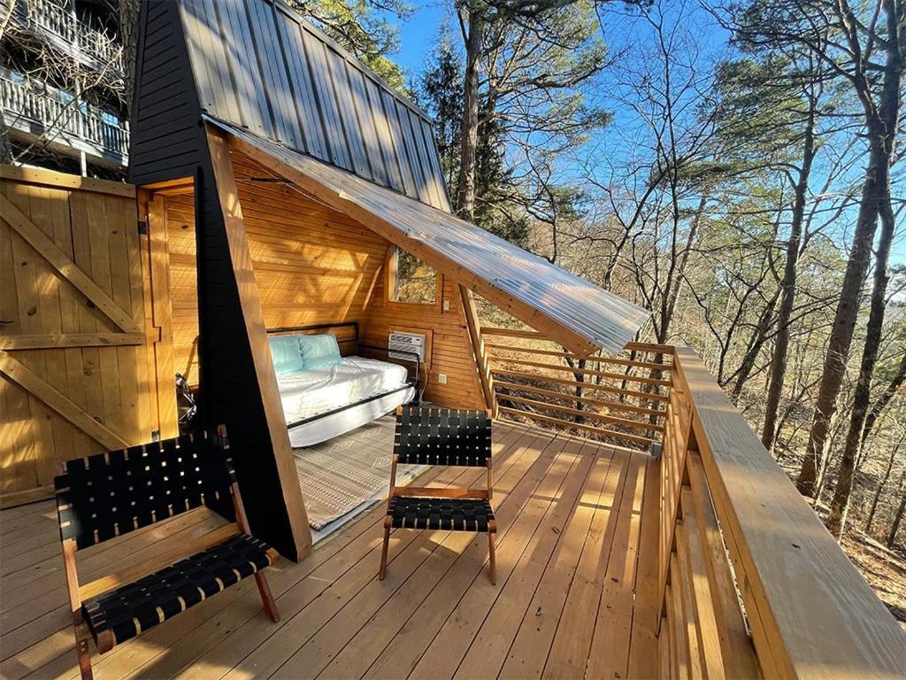 Loblolly Pines Adventure Aframe #2 Villa Eureka Springs Exterior photo