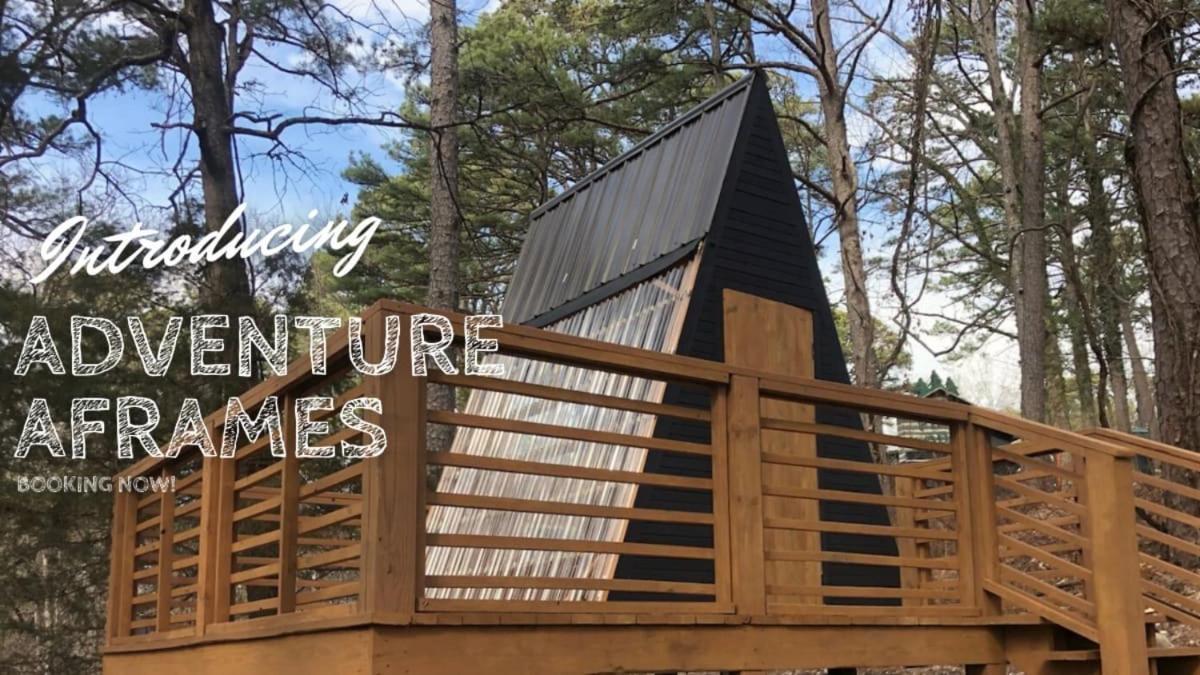 Loblolly Pines Adventure Aframe #2 Villa Eureka Springs Exterior photo