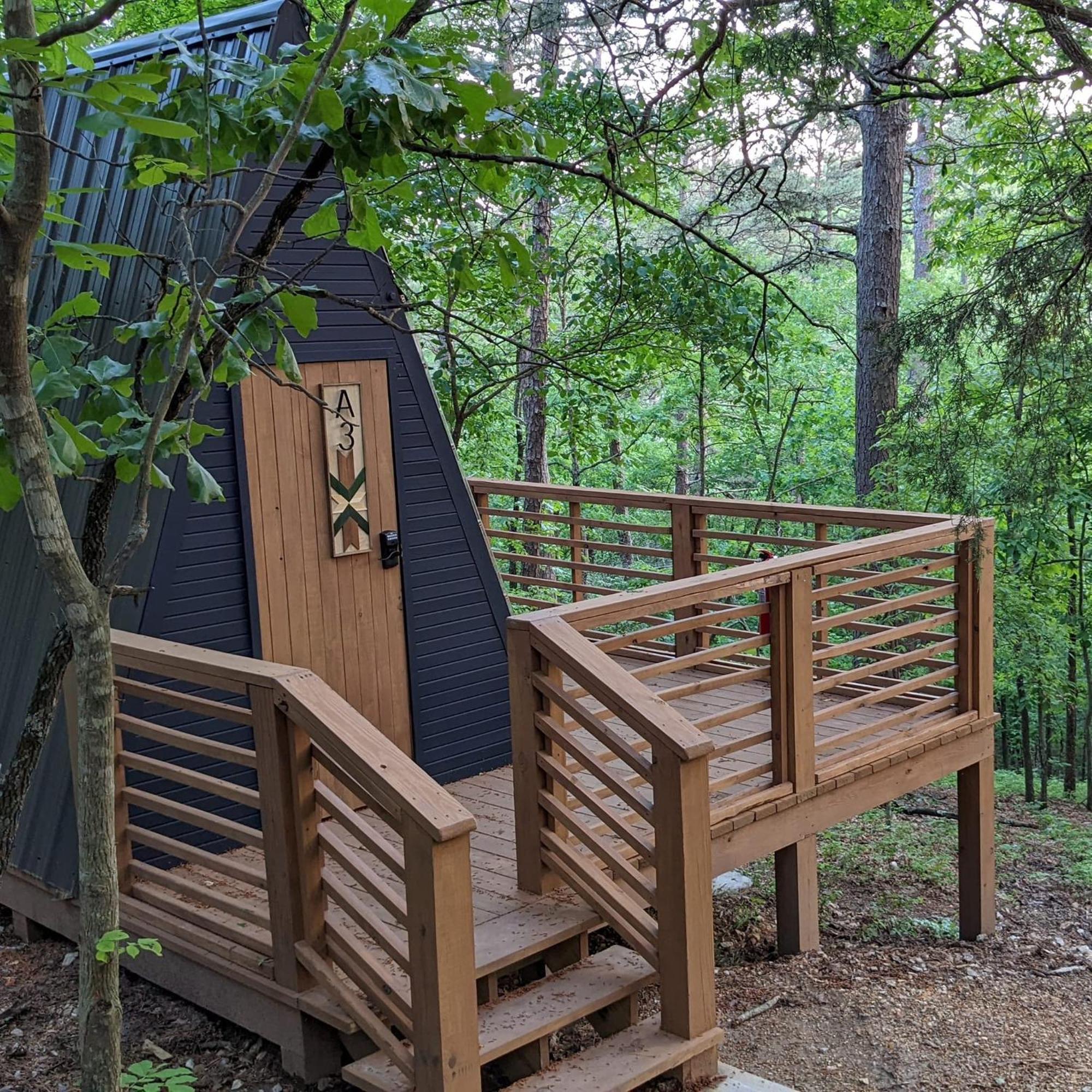 Loblolly Pines Adventure Aframe #2 Villa Eureka Springs Exterior photo